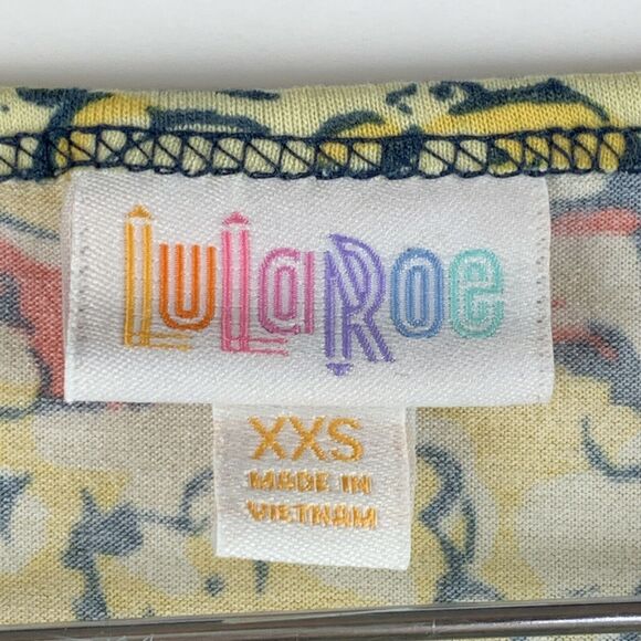 LuLaRoe Disney Winnie the Pooh Butterfly Irma Top Size XXS - Picture 7 of 8